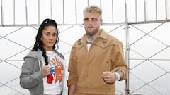 Amanda Serrano y Jake Paul.