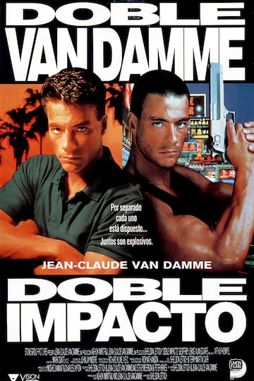 jean claude van damme doble impacto poster