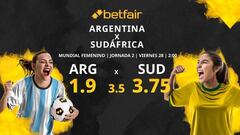 Argentina vs. Sudáfrica: horario, TV, estadísticas, clasificación y pronósticos del Mundial Femenino 2023