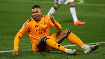 Mbappé, jugador del Real Madrid.
