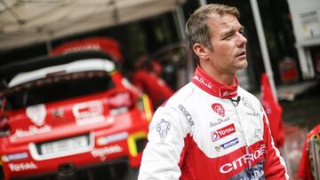 Sebastien Loeb, test con el Citroen C3 WRC del Mundial de rallys.