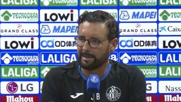 Bordalás: “Tenemos que ser atrevidos con balón”