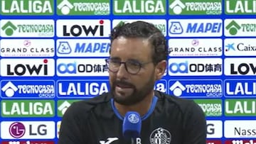 Bordalás: “A Arbeloa le auguro un gran futuro”