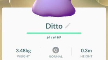 Oficial: Ditto ya está disponible en Pokémon GO