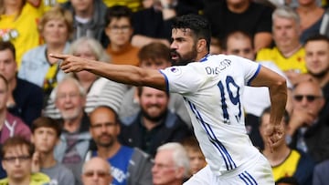 Diego Costa, jugador del Chelsea cuyo fichaje pretende el Atl&eacute;tico.