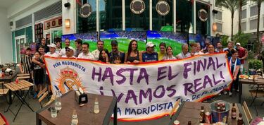 Pe?a Real Madrid Sur de Florida.