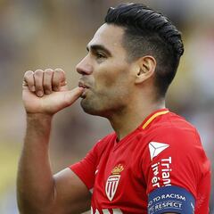 Doblete y asistencia de Falcao en la victoria del Mónaco