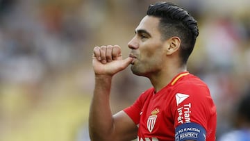 Doblete y asistencia de Falcao en el triunfo del Mónaco