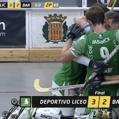 Tres goles de Adroher dan la Supercopa al Liceo