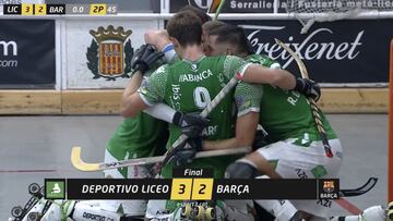 Tres goles de Adroher dan la Supercopa al Liceo