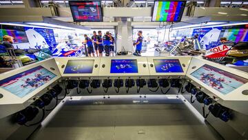 SPIELBERG, AUSTRIA - JUNE 27: Scuderia Toro Rosso garage during previews ahead of the F1 Grand Prix of Austria at Red Bull Ring on June 27, 2019 in Spielberg, Austria. (Photo by Peter Fox/Getty Images)