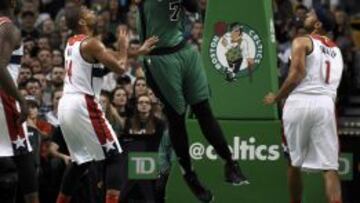 El bloque de los Celtics aplasta a unos Wizards llenos de dudas