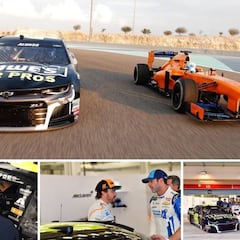 Alonso prueba el Chevrolet de la Nascar y un McLaren-Mercedes