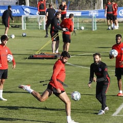 Costa, el Profe y clases a Joao en el segundo madrugón del Atleti