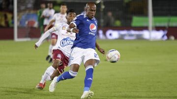 El defensa Felipe Banguero espera que Millonarios pueda sumar los tres puntos contra Atlético Huila en su visita a Neiva, por la fecha 18 de la Liga Águila.