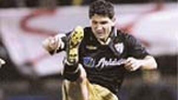 Rojas, en un partido.