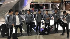 Libertad ya está en Bogotá para el partido ante Santa Fe