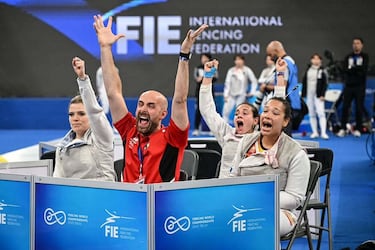 Las “más duras” son sextas del mundo: el florete roza la proeza