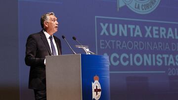 28/05/19 DEPORTIVO DE LA CORU&Ntilde;A 
 JUNTA DE ACCIONISTAS 2019 
 PACO ZAS NUEVO PRESIDENTE