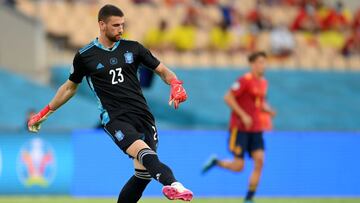 Unai Simón: "Queremos esta Eurocopa después de un año tan trágico"