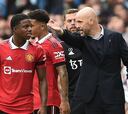 Ten Hag suspende a sus jugadores en historia: “Juegas para el United, ¿no sabes qué significa?”