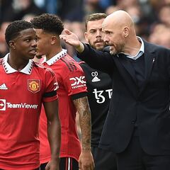 Ten Hag suspende a sus jugadores en historia: “Juegas para el United, ¿no sabes qué significa?”