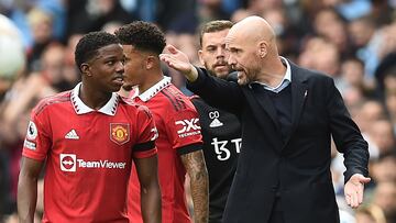 Ten Hag suspende a sus jugadores en historia: “Juegas para el United, ¿no sabes qué significa?”