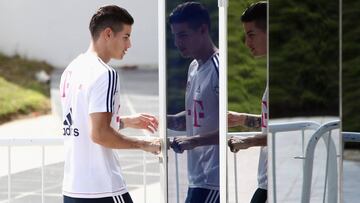 James Rodríguez, jugador del Bayern Múnich