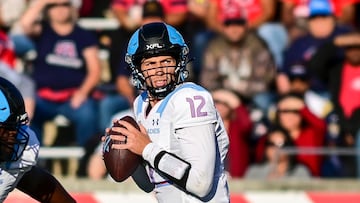 Luis Pérez, el QB mexicano que buscará el campeonato de la XFL con los Arlington Renegades