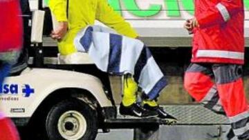 <b>DESAFORTUNADO. </b>Cygan se lesionó en Soria y no podrá jugar hasta mediados de febrero.