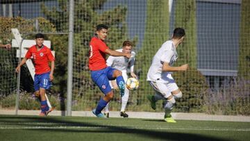 Los dirigidos por Cristian Leiva jugaron en Madrid ante el Juvenil A del conjunto espa&ntilde;ol que gan&oacute; por 3-2 a la selecci&oacute;n chilena que jugar&aacute; el Mundial de Brasil.