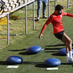 Costa, con más tarjetas que goles desde que volvió al Atlético