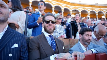 Sergio Ramos, este domingo de Resurrección en La Maestranza.