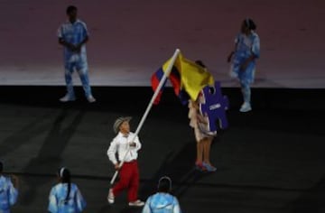 Colombia pone el sabor en el desfile de inauguración