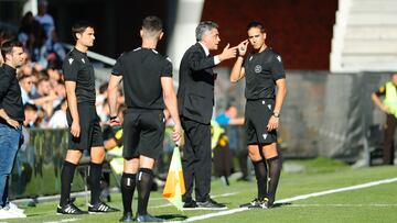 El Celta B-Depor, parado siete minutos por lanzamiento... de kleenex