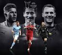 Anunciados los tres candidatos al UEFA Player del año