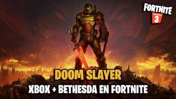 El Doom Slayer y m&aacute;s personajes de Xbox y Bethesda llegar&aacute;n a Fortnite seg&uacute;n un insider