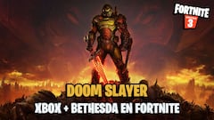 El Doom Slayer y más personajes de Xbox y Bethesda llegarán a Fortnite según un insider