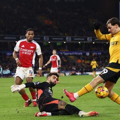 Raya sostiene al Arsenal