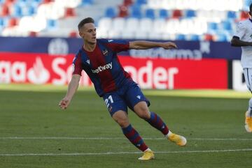 05/12/20 PARTIDO PRIMERA DIVISION  LEVANTE UD - GETAFE CF  DANI GOMEZ GOL 2-0