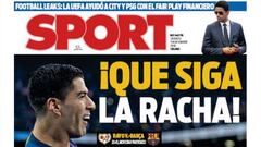 Seguir el momento de juego y la racha de resultados