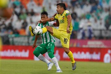 Atlético Nacional derrotó 4-1 a Bucaramanga en el Atanasio Girardot y llegó a cinco puntos en el grupo A. Jefferson Duque marcó doblete.