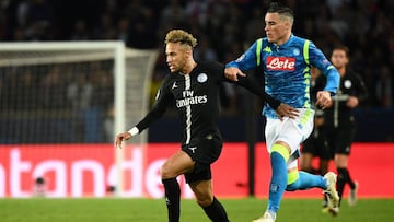 PSG 2-2 N¨¢poles: goles, resumen y resultado