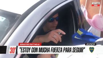 Battaglia: “Estoy con fuerza para seguir”