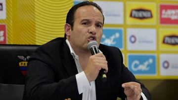 Francisco Egas, ratificado por FIFA y Conmebol. 