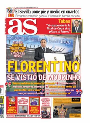 Las portadas de AS de marzo