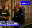 Muestran el feliz reencuentro de Vidal y Vargas en el Maracaná