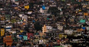 Vista general de la favela Rocinha.