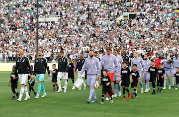 Las mejores imágenes del Real Madrid - Juventus en Los Ángeles