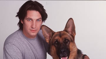 (Tobias Moretti U. Das "Kommissar Rex" - Team Bei Studioproduktion (Photo by Franziska Krug/Getty Images))